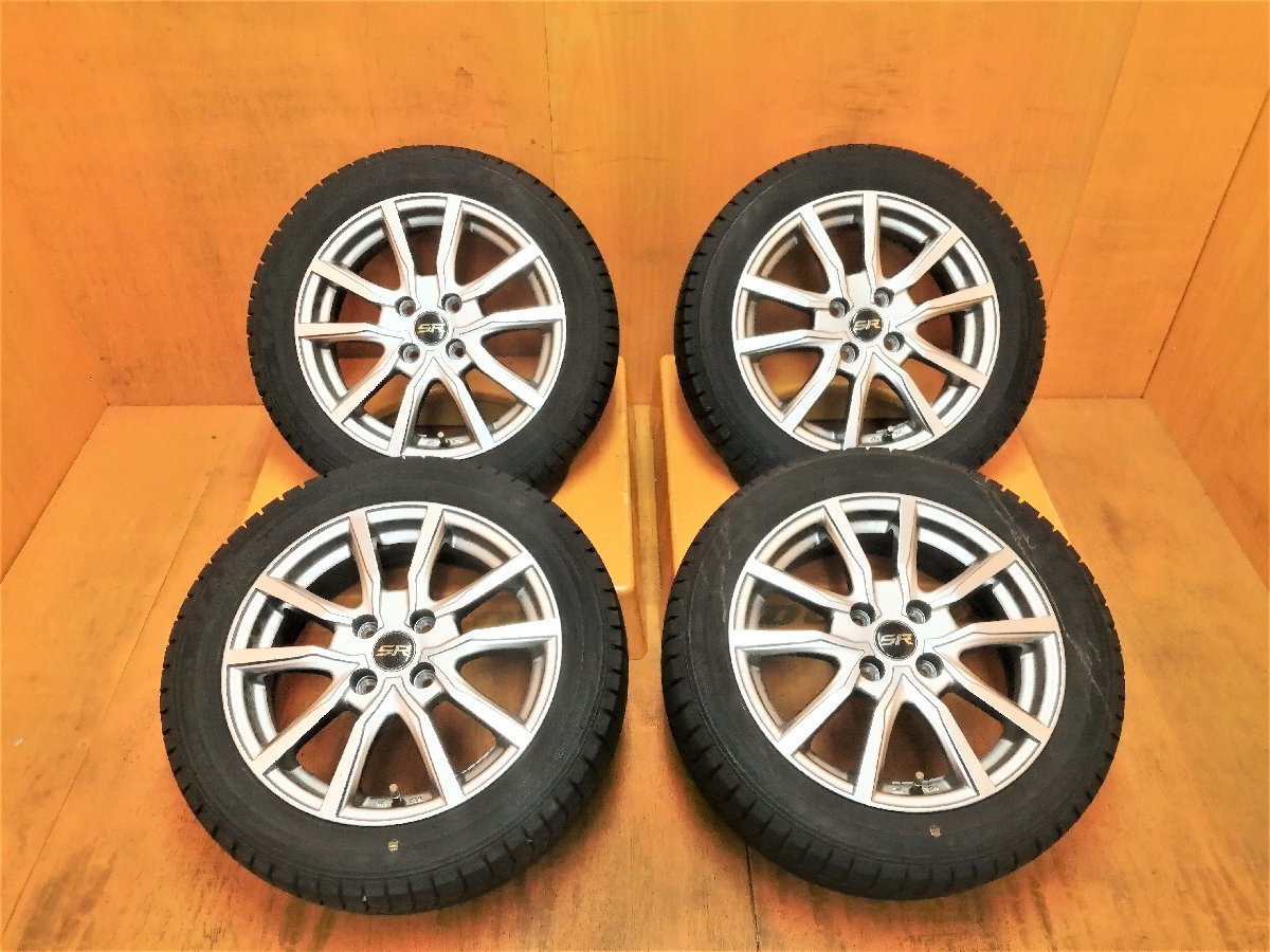 『送料無料』A771 SR DP WM03 2022 175/55R15 4本セット 15×5.5J 100×4 ET42 アクア フィット スイフト などに
