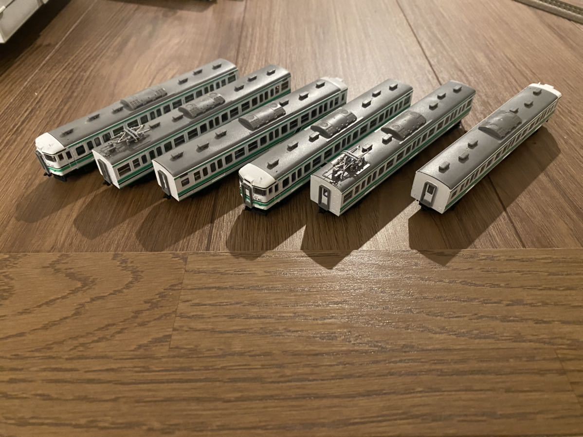 JR東日本115系 - れいるのおと JR 3+3の6両運転 鉄道模型店 東京きた