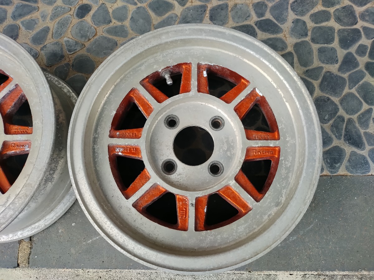 ITALL RACING イタルレーシング 2本 6J14インチ OFF13 pcd114.3 AE86 