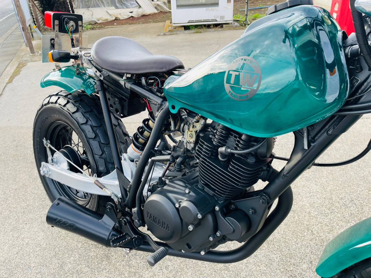 カスタム ヤマハ TW200 2JL 2,700km 再出品 中古車体！動画有！全国 
