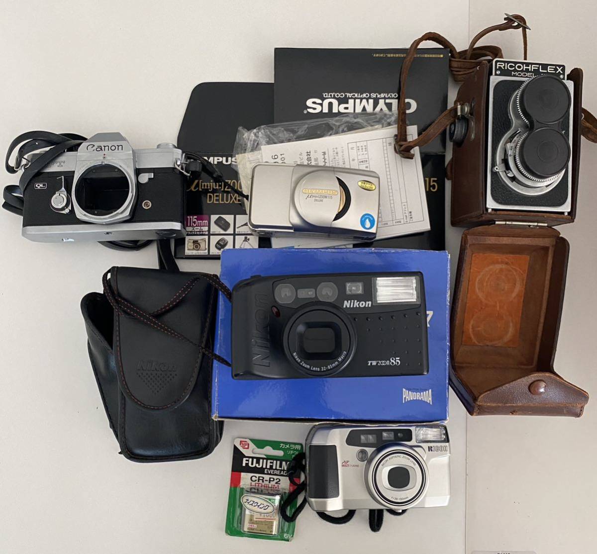 カメラまとめ売り　ジャンク扱い カメラ まとめ 箱付きあり 動作未確認 ジャンク 動作未確認 ジャンク