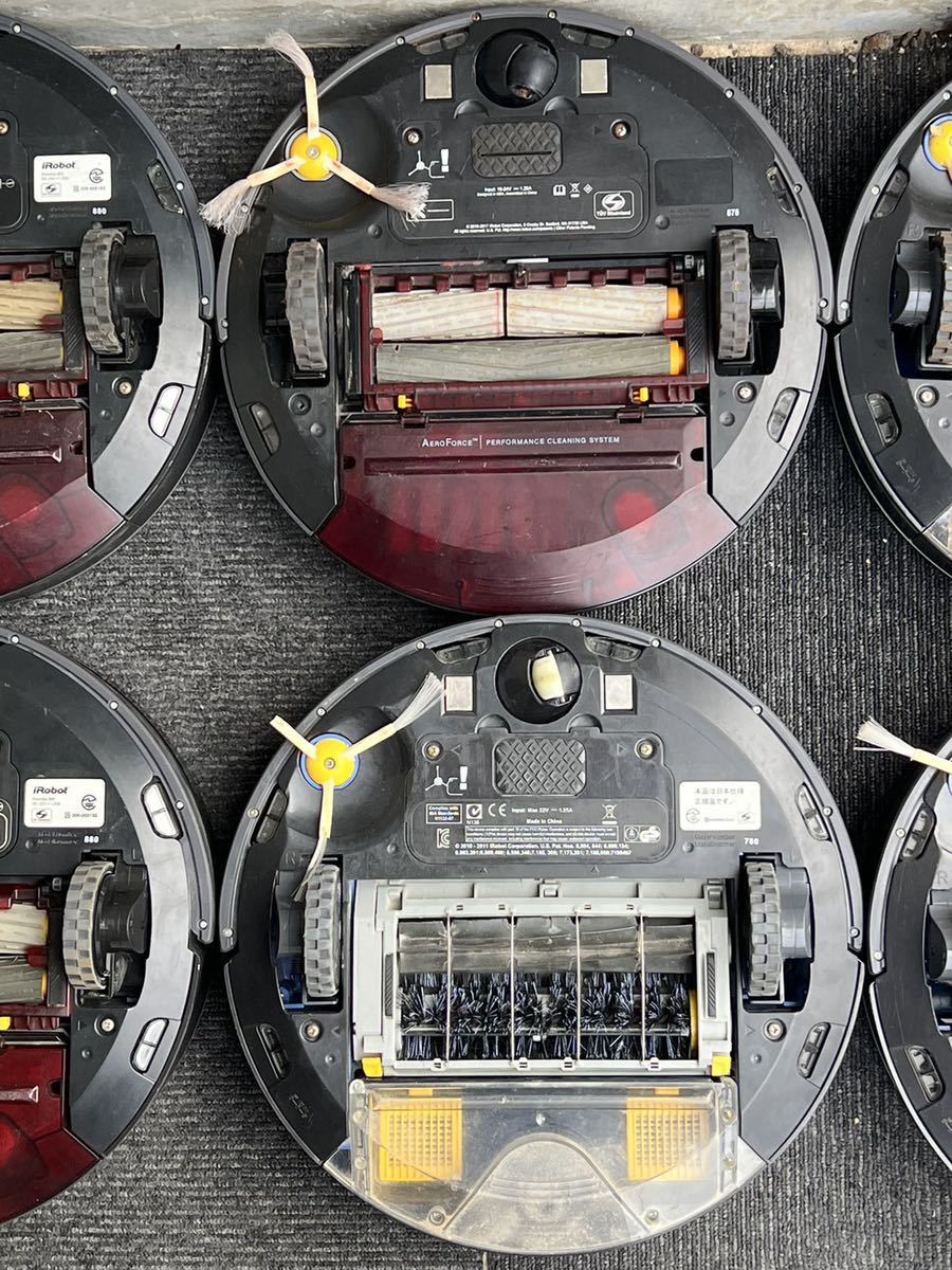 定番，大得価】 iRobot Roomba ロボット掃除機 ルンバ878、880、780 計6台