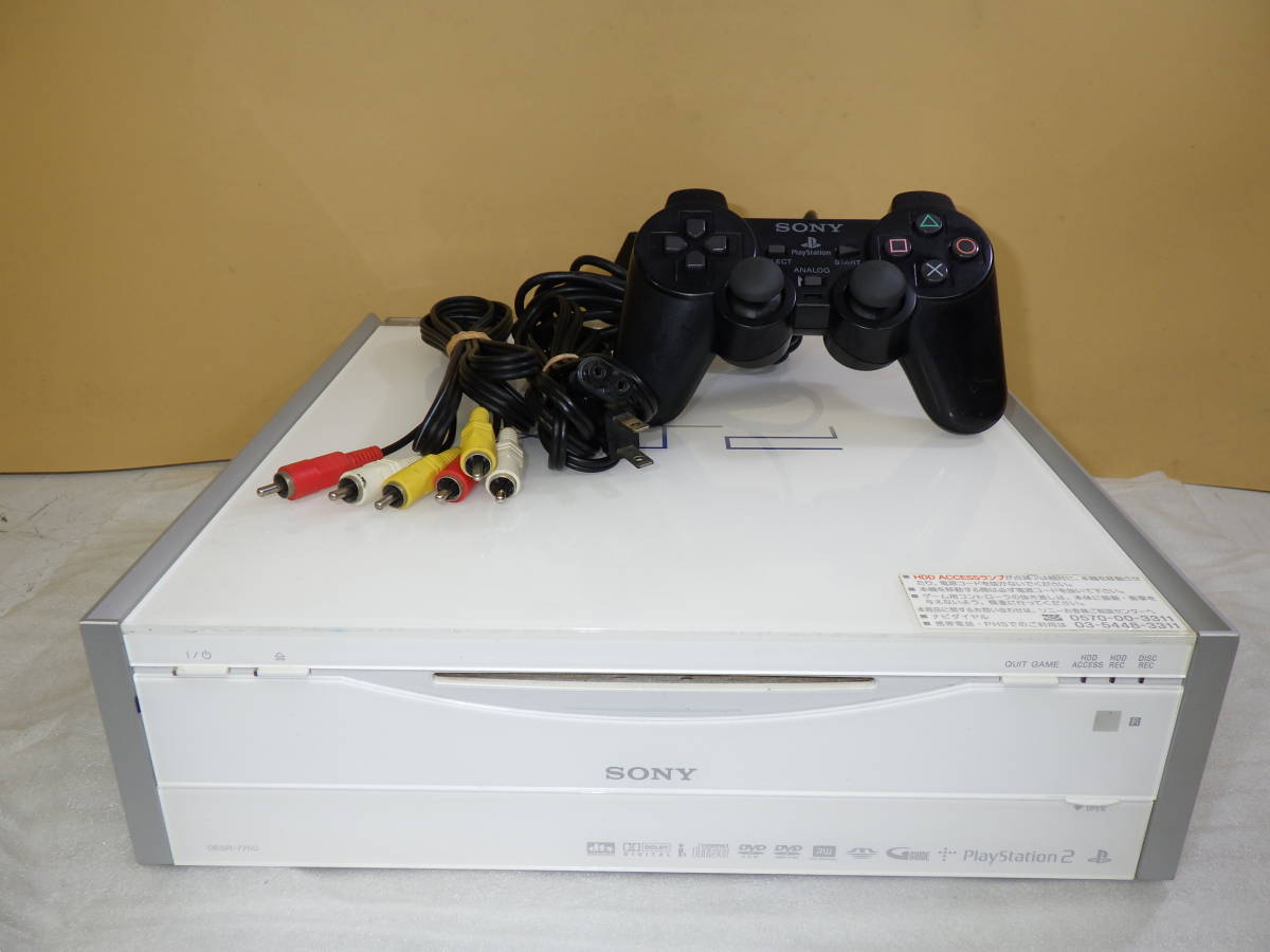 Sony PSX 250GB HDD DESR-7700 動作確認済 SONY PSX DESR-7700 ハードディスク搭載DVDレコーダー