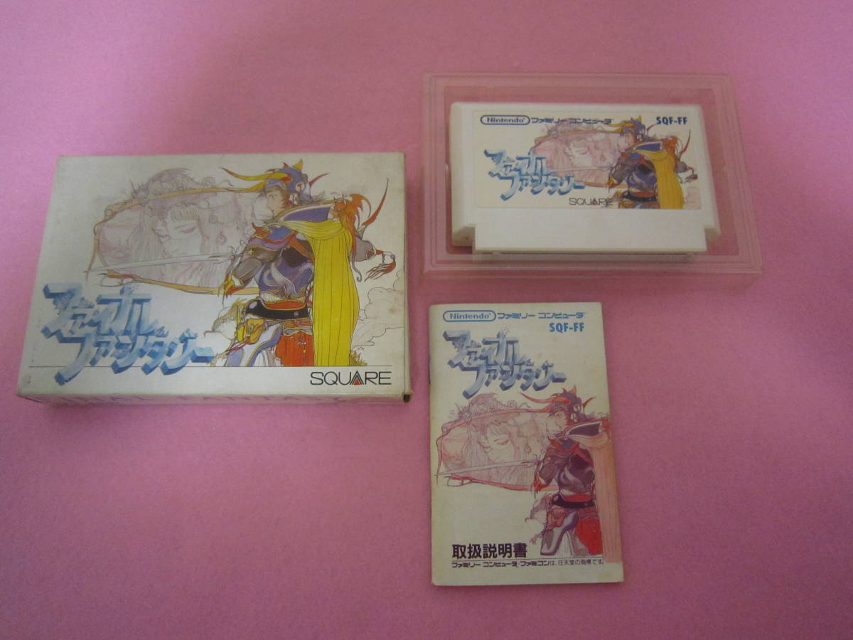 ファミコン ファイナルファンタジー FC 箱 ゲーム 良品・箱説付属