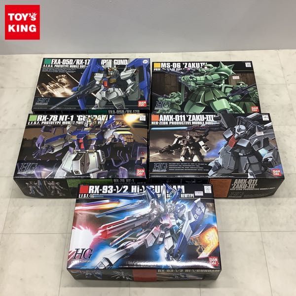 1円〜 HGUC 1/144 ザクIII 量産型ザク 他