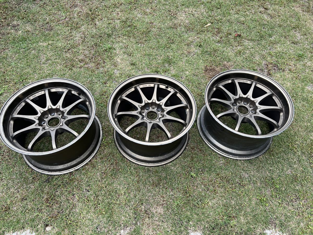 RAYS レイズ RAYS TE37 17インチ 9.5J +40 ブロンズ 中古2本 レイズ VOLK