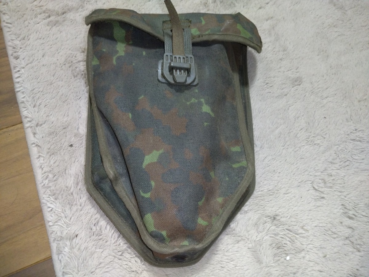ドイツ連邦軍 スコップ ポーチつき 中古 ドイツ軍 ドイツ連邦軍 