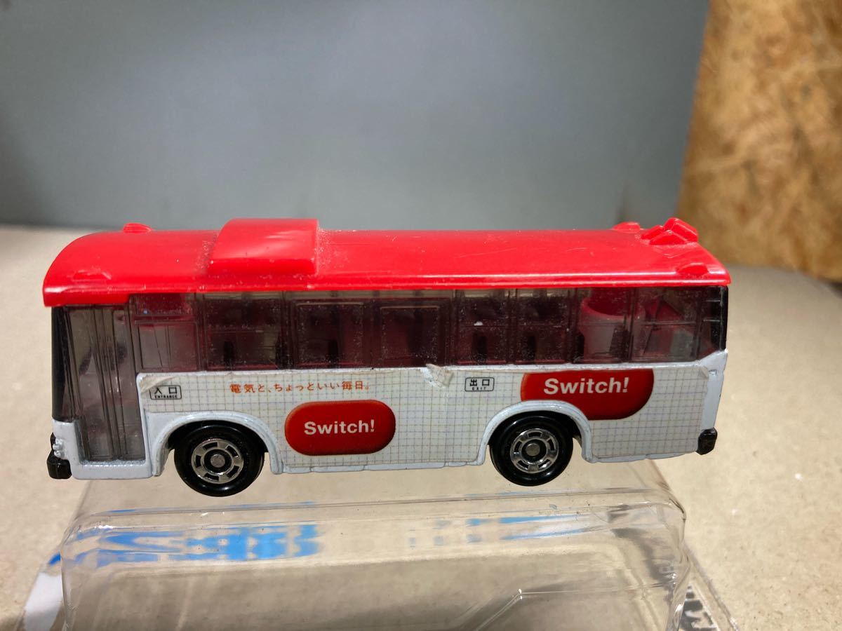 トミカ 東京電力 バス 三菱 Switch! - テプコ tepco ミニカー Switch