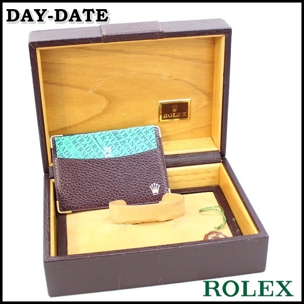DAY-DATE ROLEX純正 BOX 冊子 タグ ケース 18238 18239 ロレックス デイデイト vintage