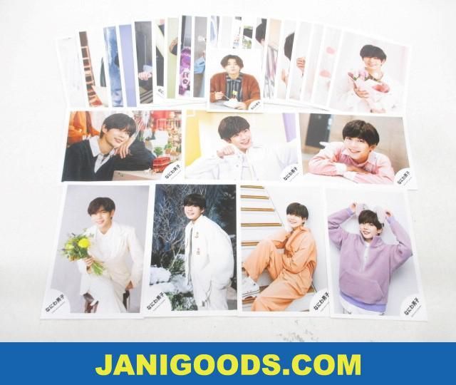 なにわ男子 長尾謙杜 公式写真 28枚 初心LOVE/Greeting Photo White Day 2022/Special Kiss/ハッピーサプライズ 等