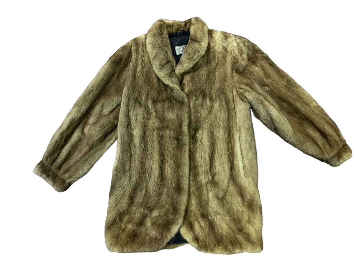 ☆美品☆SAGA MINK サガミンク Superb Quality Ranched Mink 毛皮 