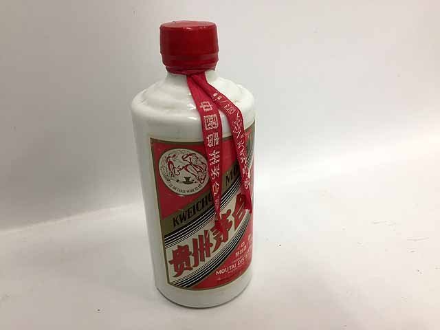 貴州茅台酒 中国酒 マオタイ酒 約640g 53度 270ml J08-06