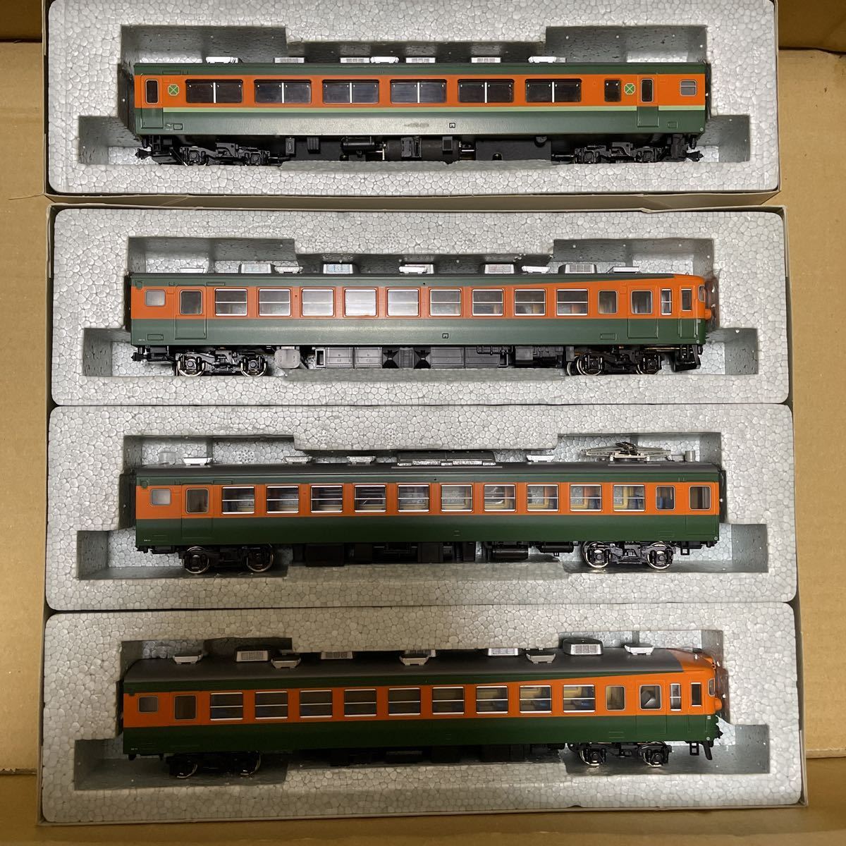 165系急行形電車3両増結セット＋動力車1両 HO KATO 【公式通販】