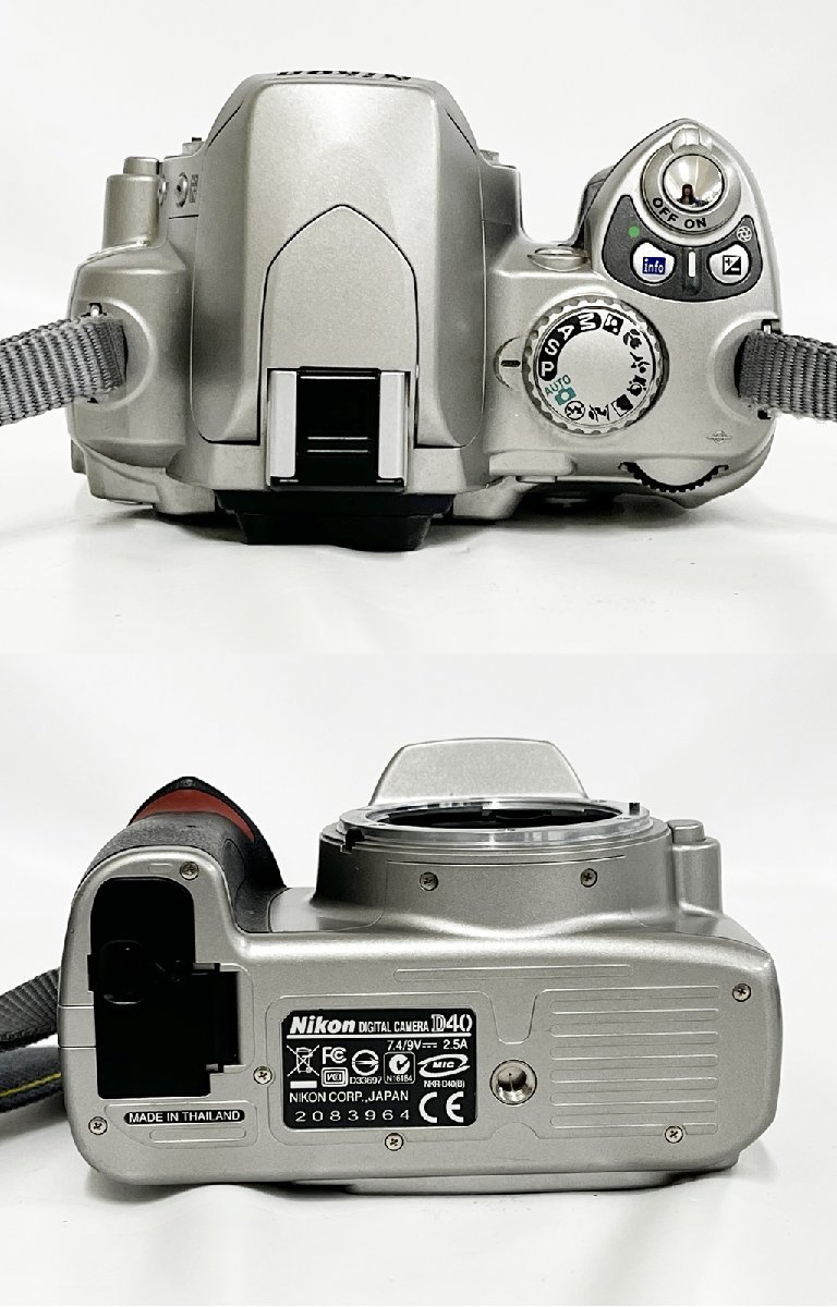 NIKON D40 初心者デビューセット スマホ転送 一眼レフ ニコン オススメ