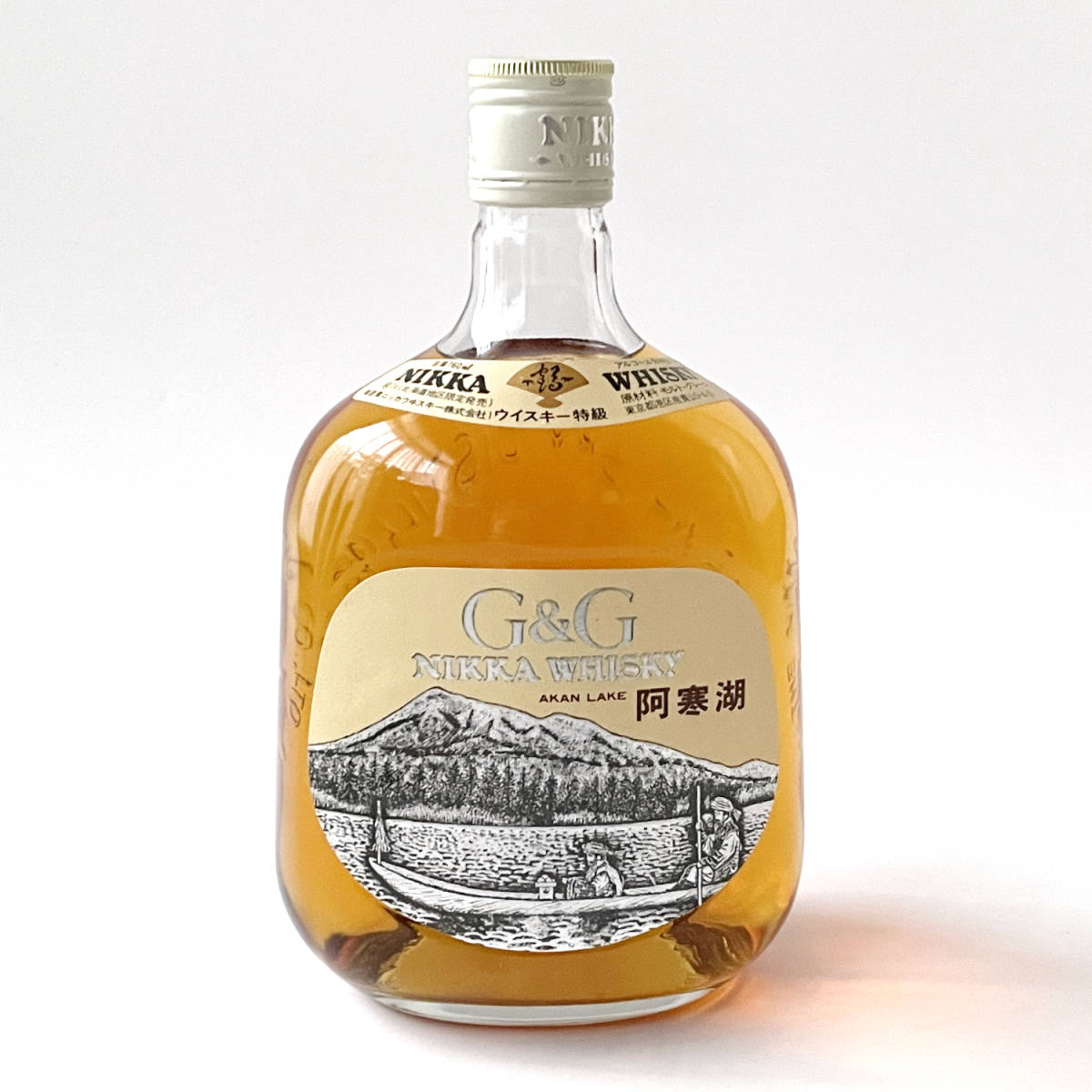 G&G NIKKA ニッカ 特級 760ml 43% - WHISKY 阿寒湖ラベル B