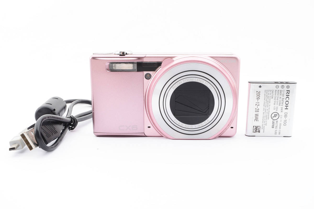 ☆希少ピンク☆美品☆ RICOH CX6 #K2072 【公式通販】
