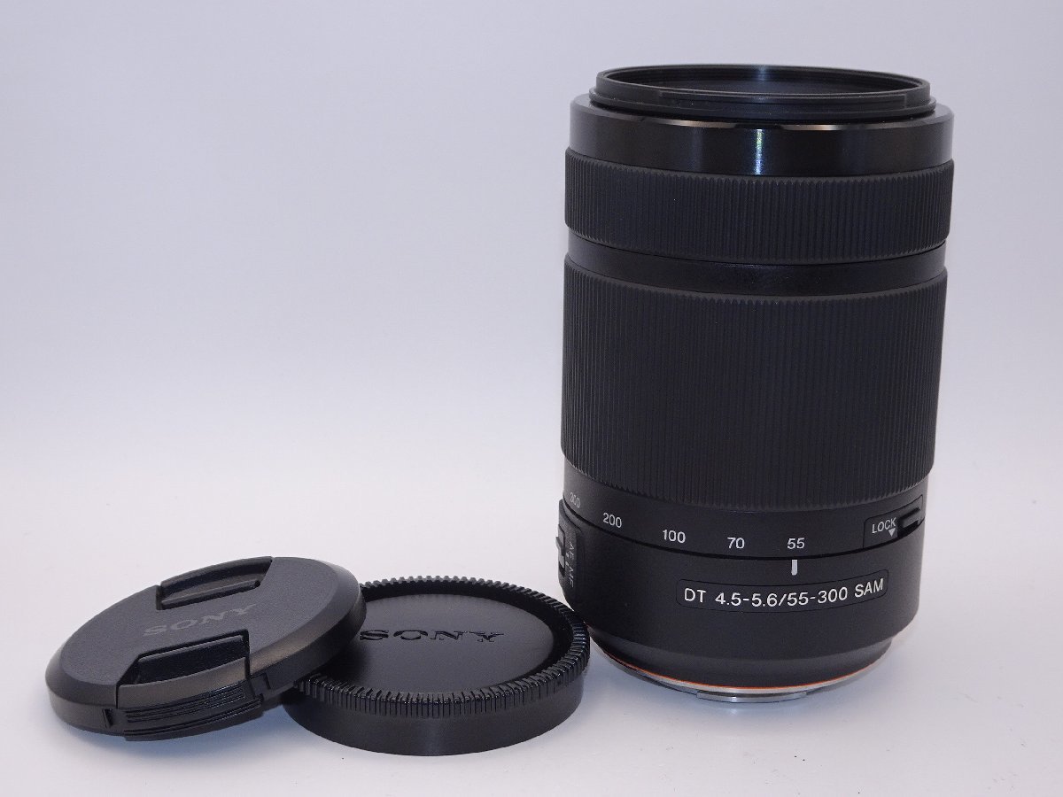 外観特上級】ソニー SONY 望遠ズームレンズ DT 55-300mm F4.5-5.6 SAM
