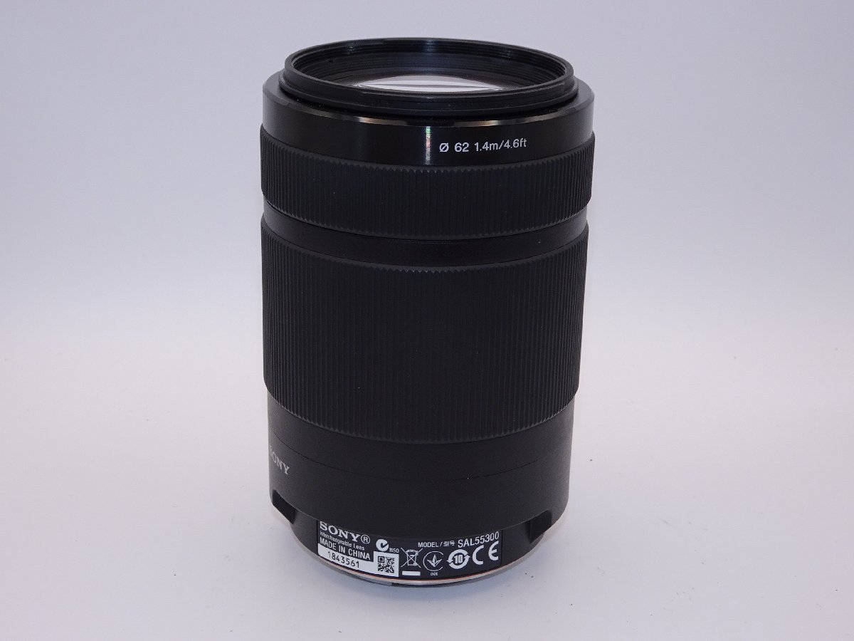 外観特上級】ソニー SONY 望遠ズームレンズ DT 55-300mm F4.5-5.6 SAM