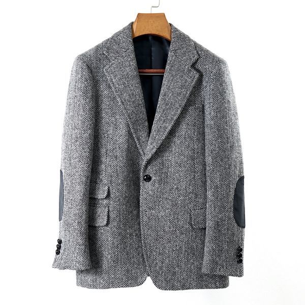 M3-YI188【極美品】TOMORROWLAND PILGRIM 高級ライン トゥモローランド ピルグリム ジャケット エルボーパッチ 46 M相当 メンズ