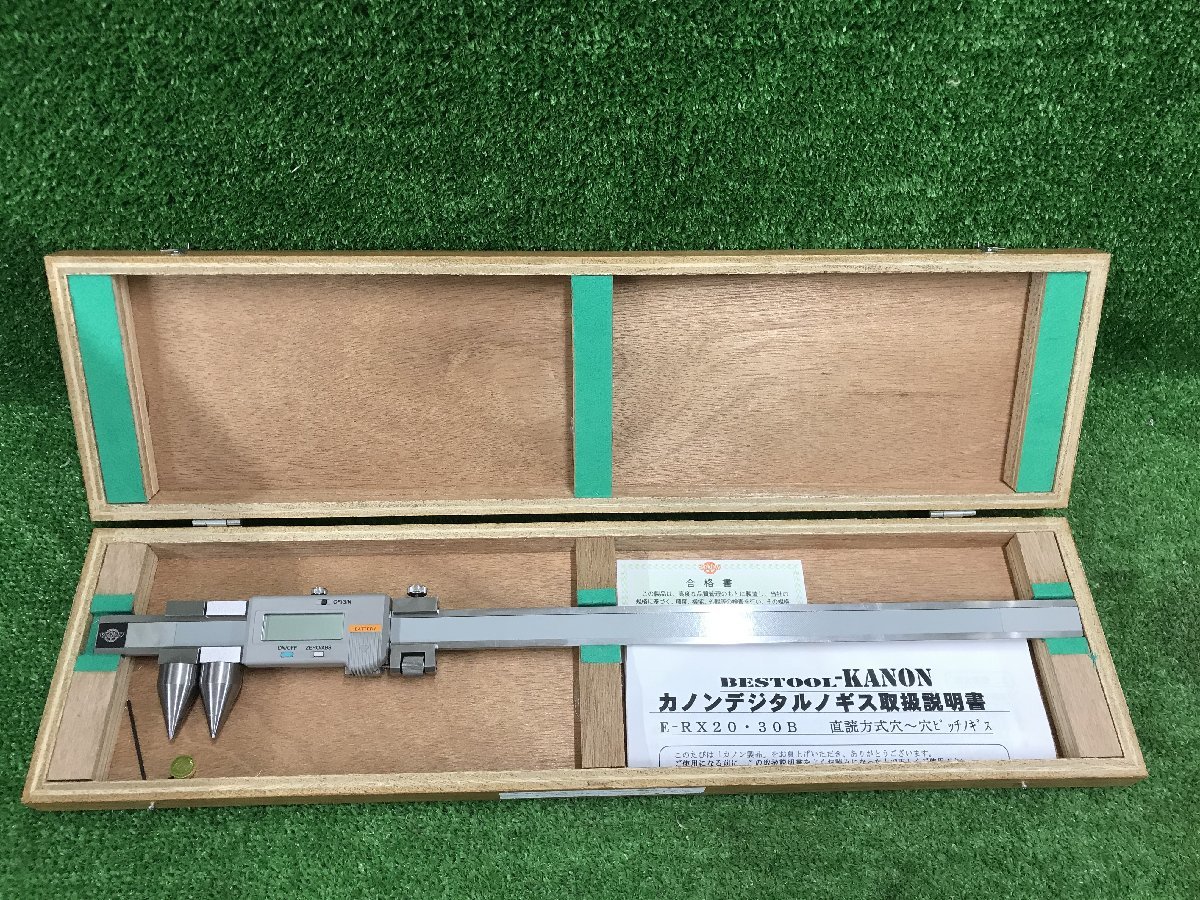 【中古品】KANON 直読デジタル丸穴ピッチノギス E-RX30B IT67VP1MEHZS