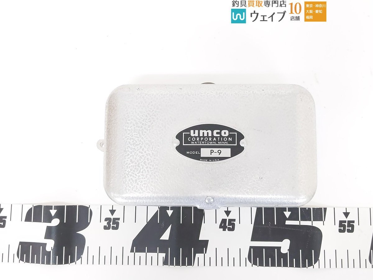 UMCO P-9 オールド アムコ タックルボックス ＋フライ 毛鉤 セット