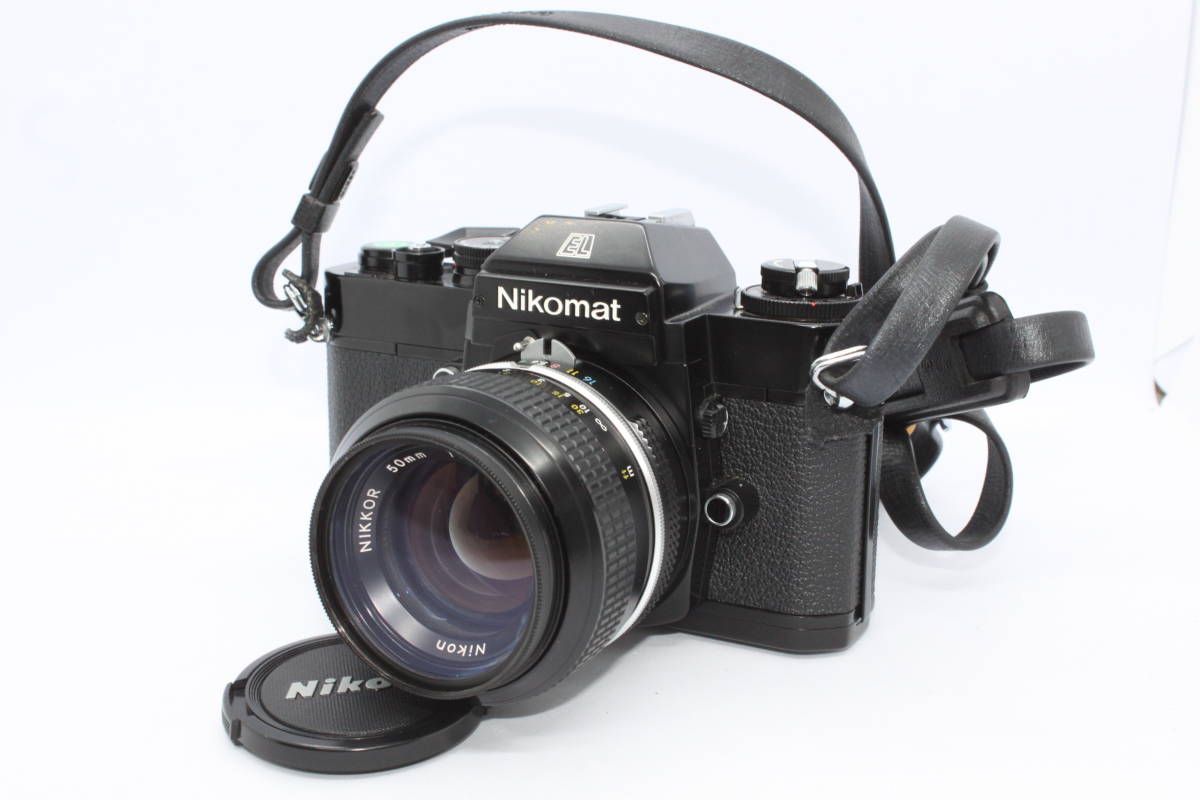☆極上品☆ニコン Nikon Nikomat EL ボディ ブラック+NIKKOR 50mm F1.4 非