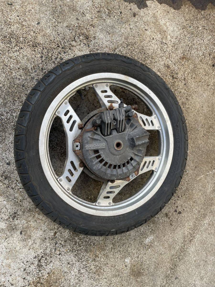 CBX400F 純正ホイール リアホイール