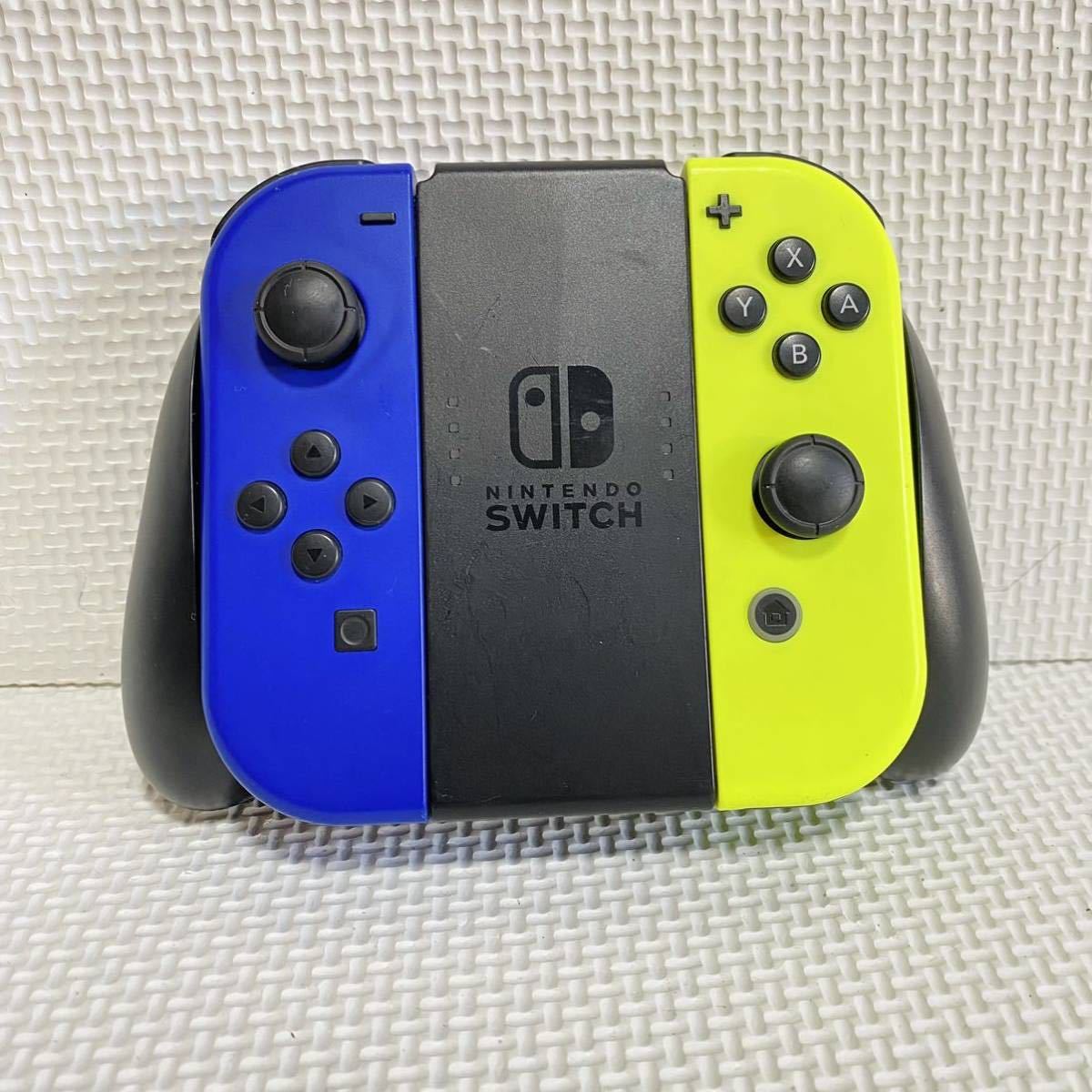 1円☆ Nintendo Switch Joy-Con LRセット ネオンイエロー ブルー