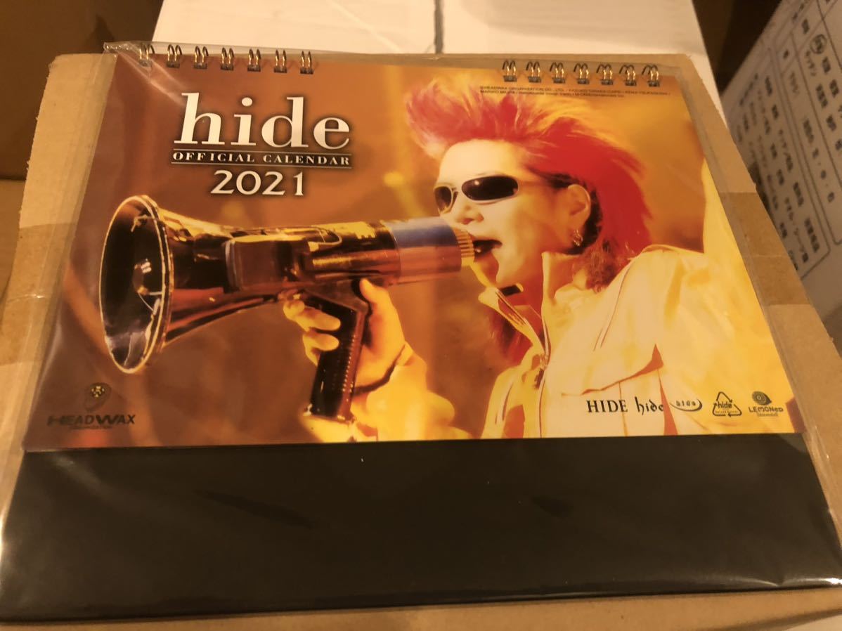 hide オフィシャルカレンダー 2021 ＋ アクキー2点_1