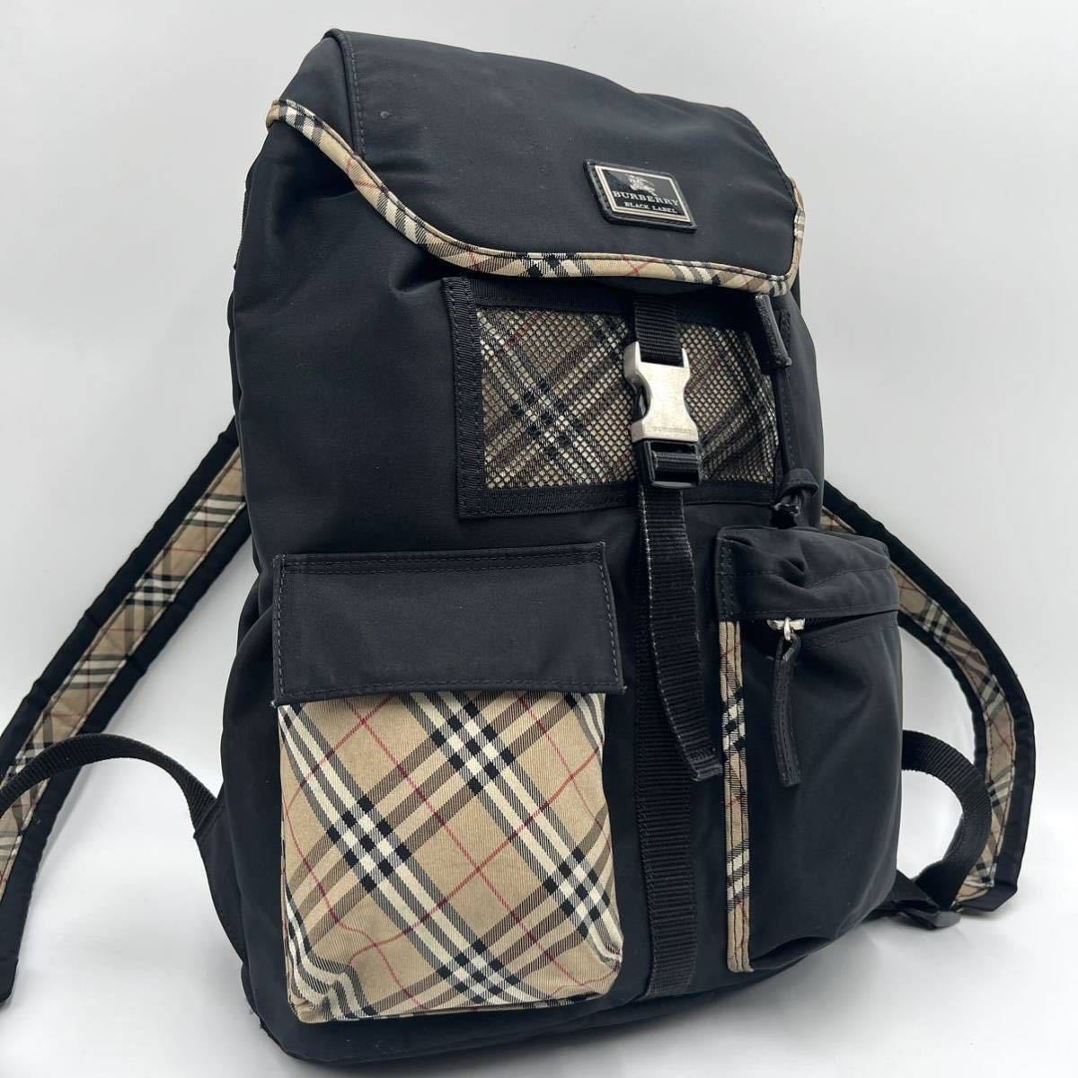 バーバリーブラックレーベル リュック 楽天市場】【バッグ】BURBERRY