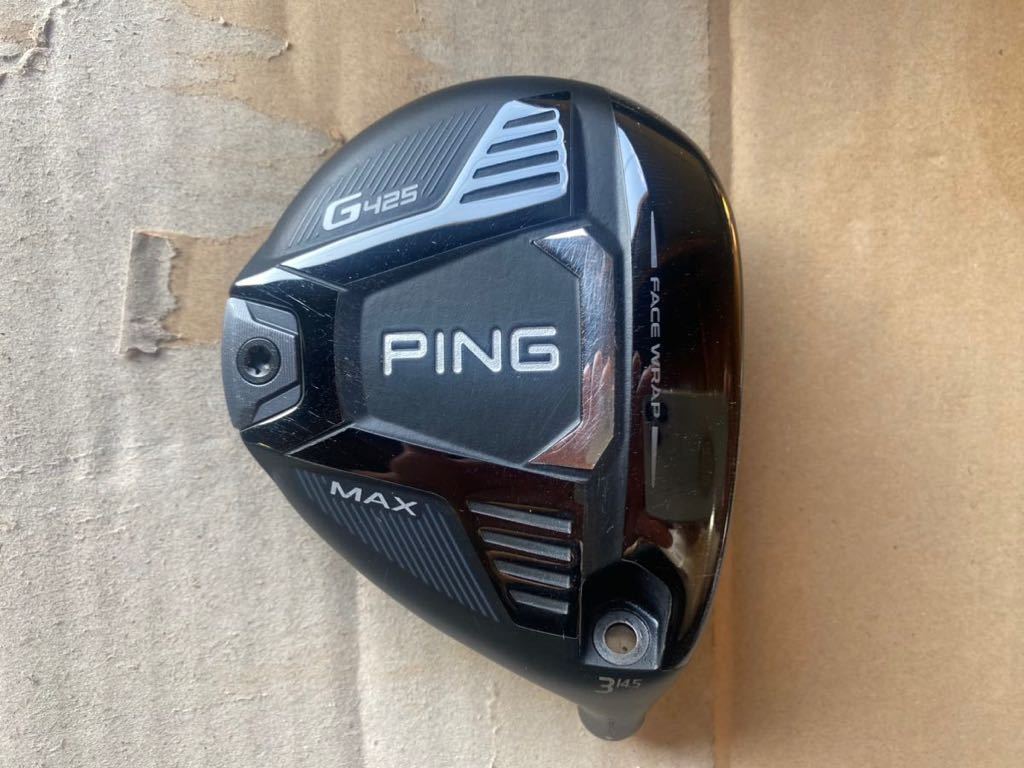G425 MAX PING 3W 3w ヘッドのみ フェアウェイウッド 14.5度 ヘッド