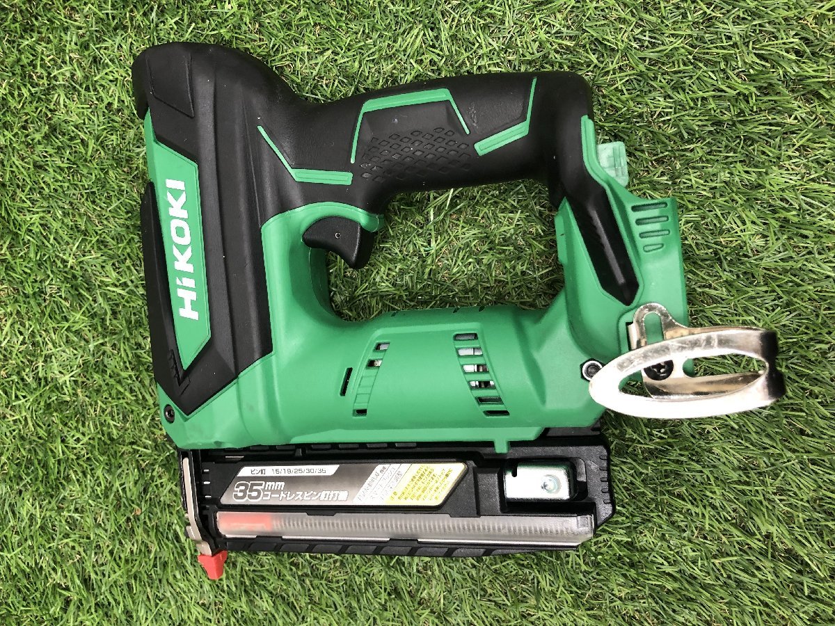 【中古品】★HiKOKI(日立工機) 35㎜ 18vコードレスピン釘打機 NP18DSAL(NK)　ITBXXOWKEATX
