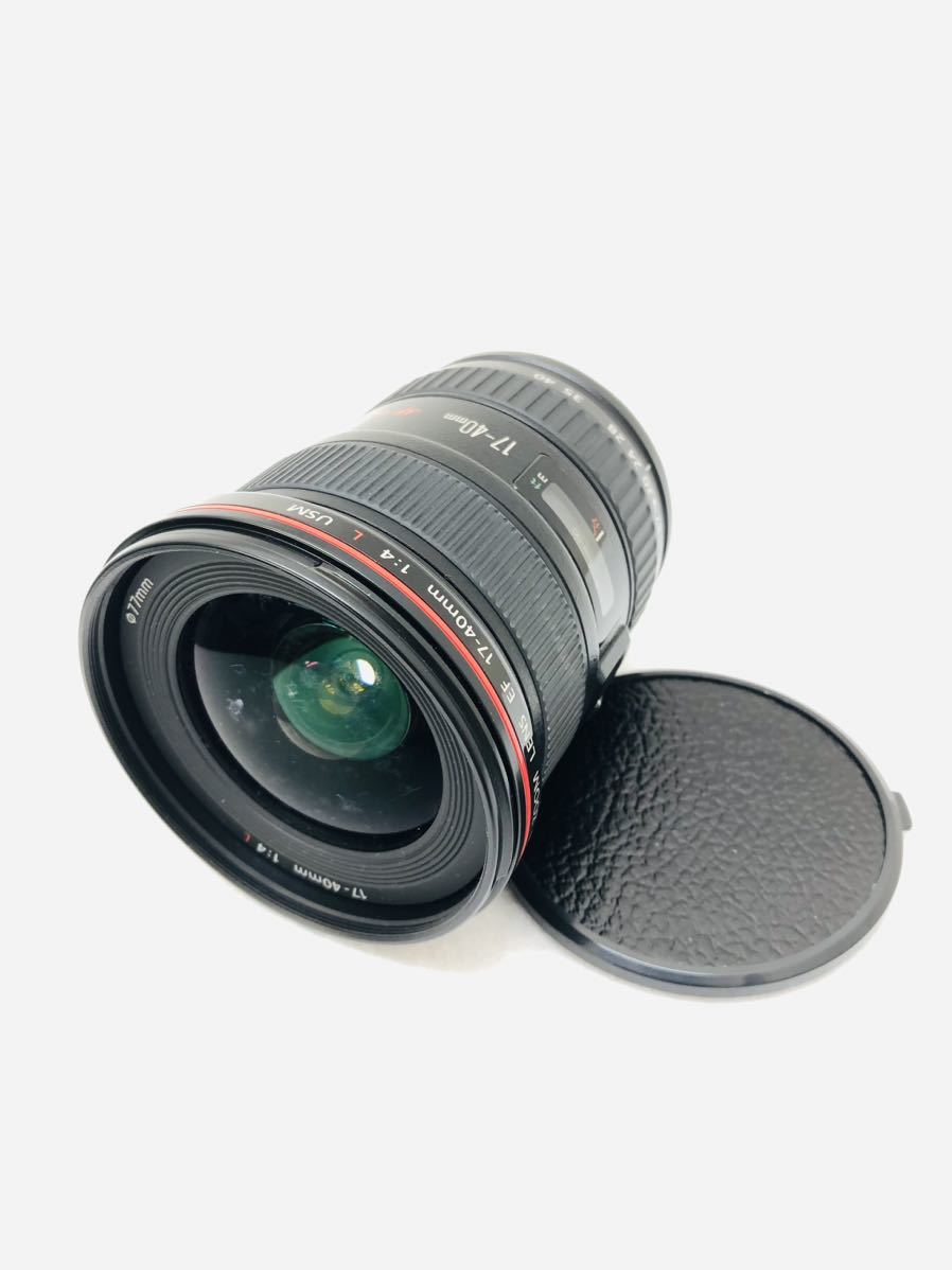 Canon EF 17-40mm 1:4 L USM ジャンク扱い 袋付き M5