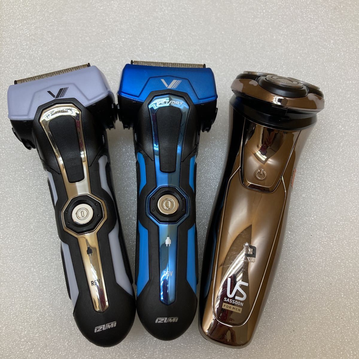 YK7397 展示品 IZUMI IZF-V750 2点／VS VSM-6300 ／VSM-6310／BRAUN S9