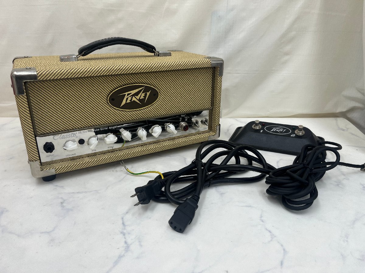 ♪3381 中古品 楽器・機材 ヘッドアンプ Peavey ピーヴィー Classic