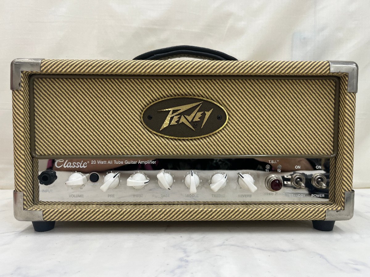 ♪3381 中古品 楽器・機材 ヘッドアンプ Peavey ピーヴィー Classic
