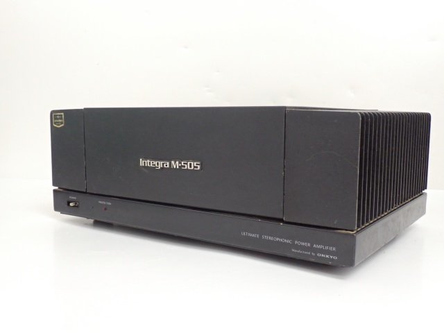 M-505 ONKYO integra Integra ステレオパワーアンプ パワーアンプ