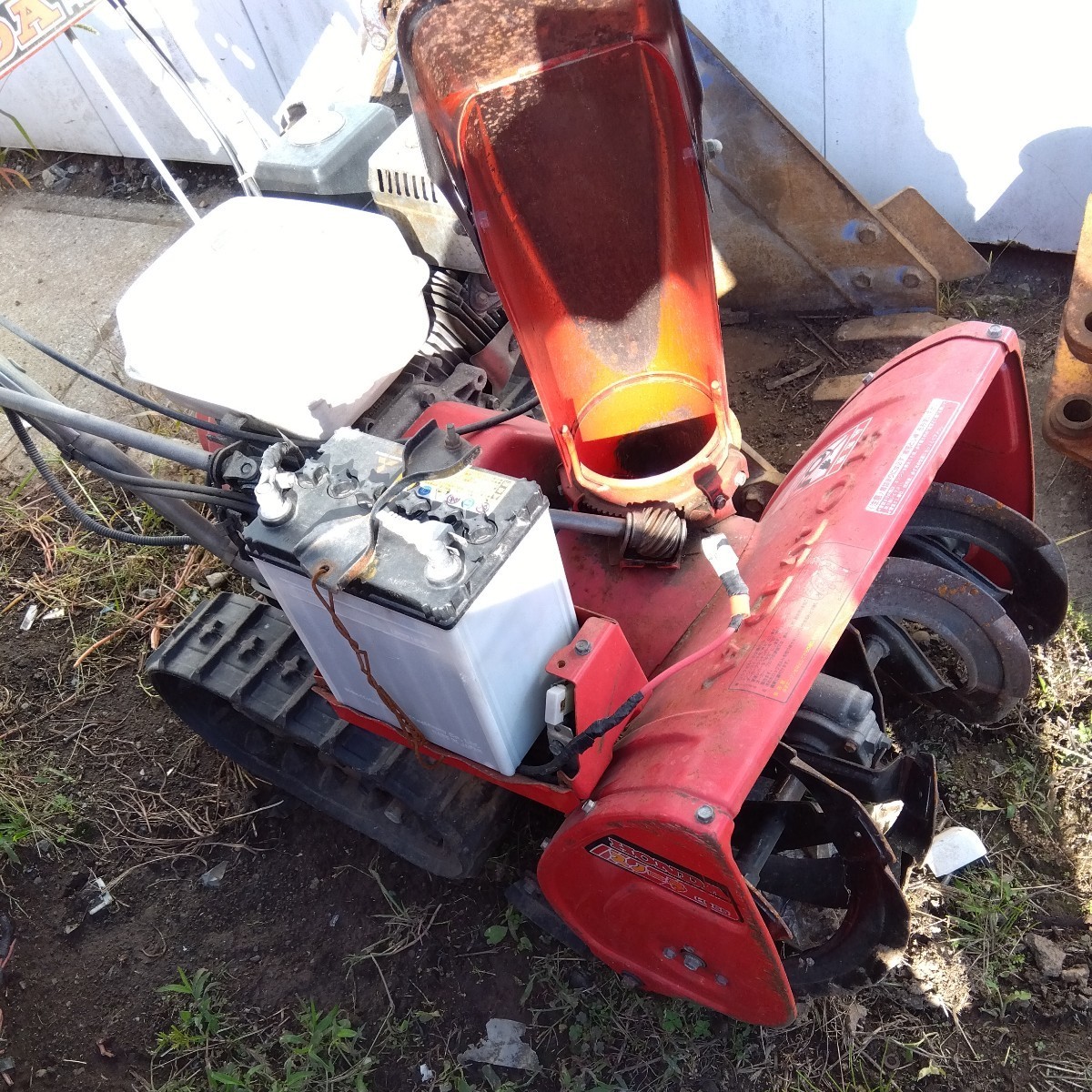 秋田発 ホンダ除雪機 HS55 HONDA 除雪機 動作未確認 ジャンク
