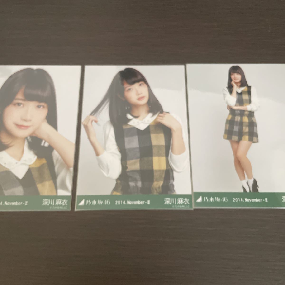 乃木坂46 深川麻衣 生写真 - | 0 november コンプ ヨリチュウヒキ 
