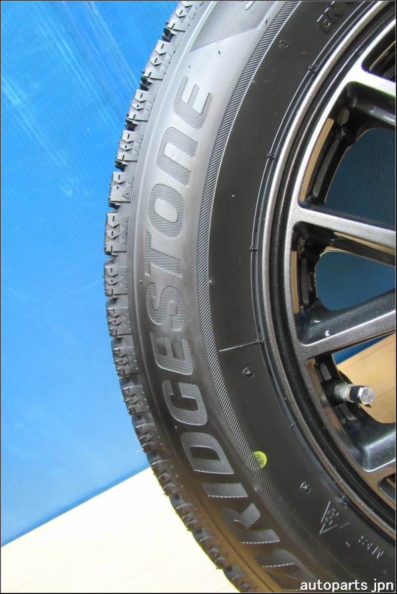 ★5355★ブリヂストン・165/70R14スタッドレス・VRX2・MISTIERE 14×5.5・穴4・ET45・PCD100・社外アルミホイール4本セット★