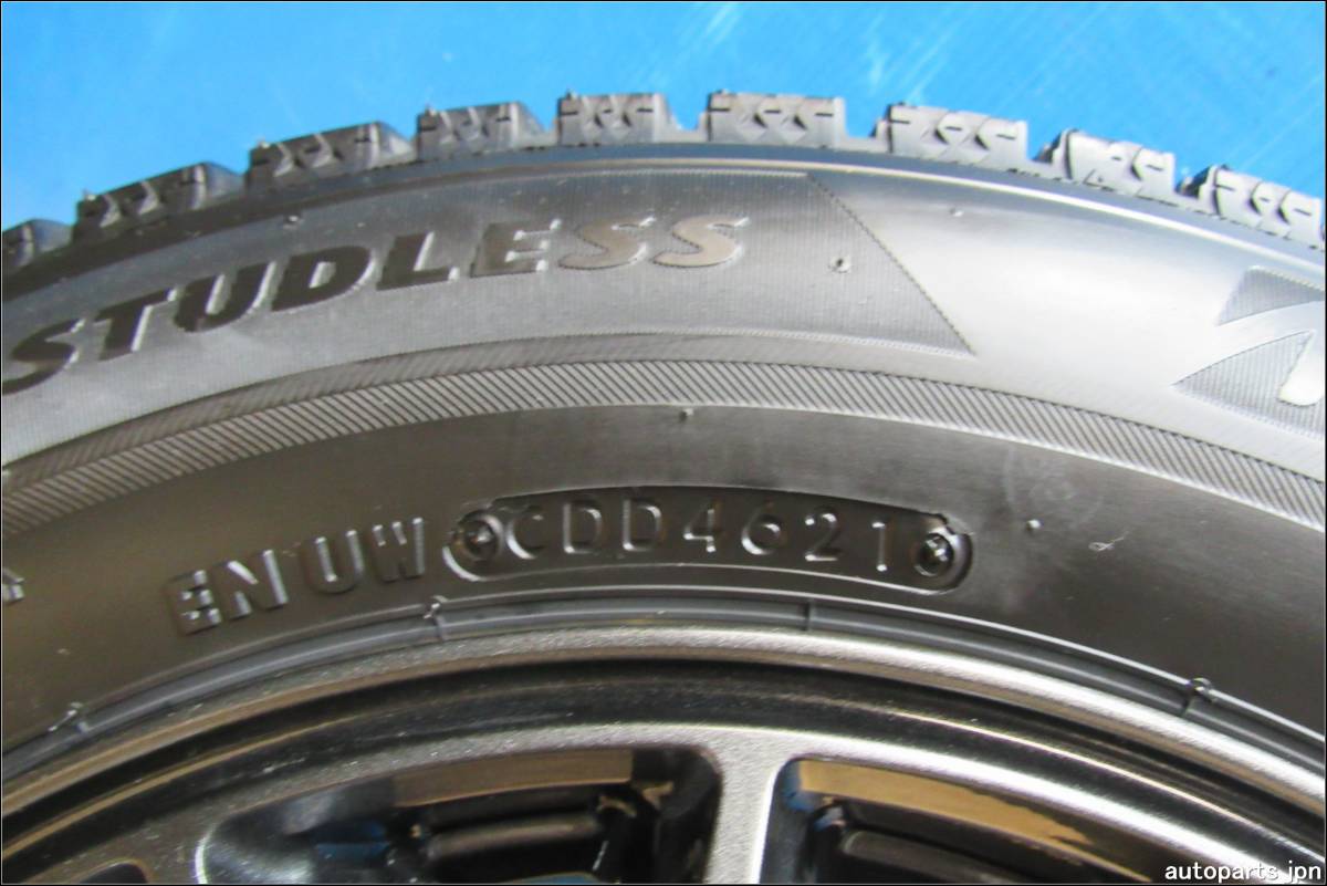 ★5355★ブリヂストン・165/70R14スタッドレス・VRX2・MISTIERE 14×5.5・穴4・ET45・PCD100・社外アルミホイール4本セット★