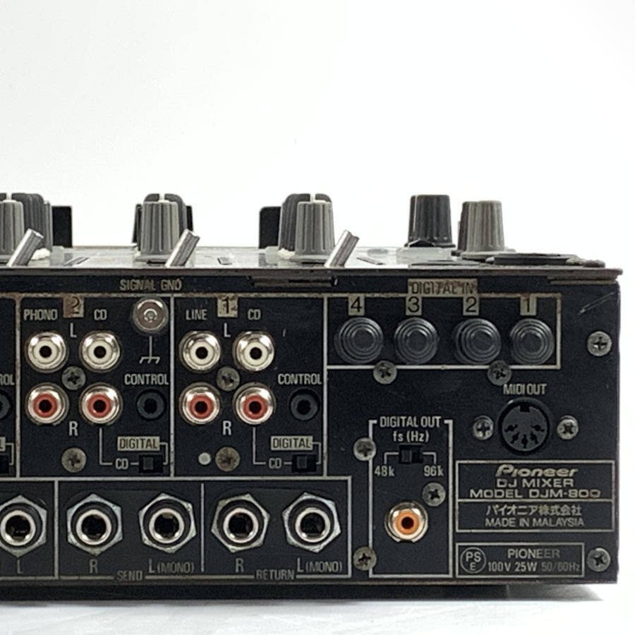 PIONEER パイオニア DJM-800 DJミキサー☆現状品 DJM-800 Pioneer