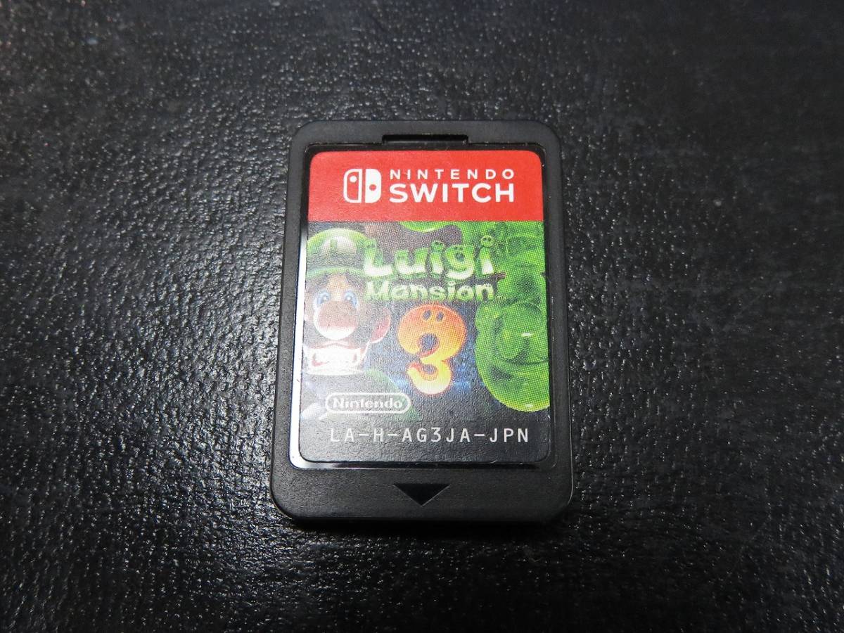 1円～　任天堂 Nintendo Switch ニンテンドースイッチ ソフト　ルイージマンション3　 *1016
