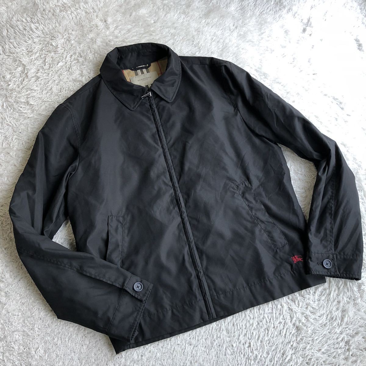 バーバリー ロンドン スウィングトップ ジャケット チェック柄 L～XL