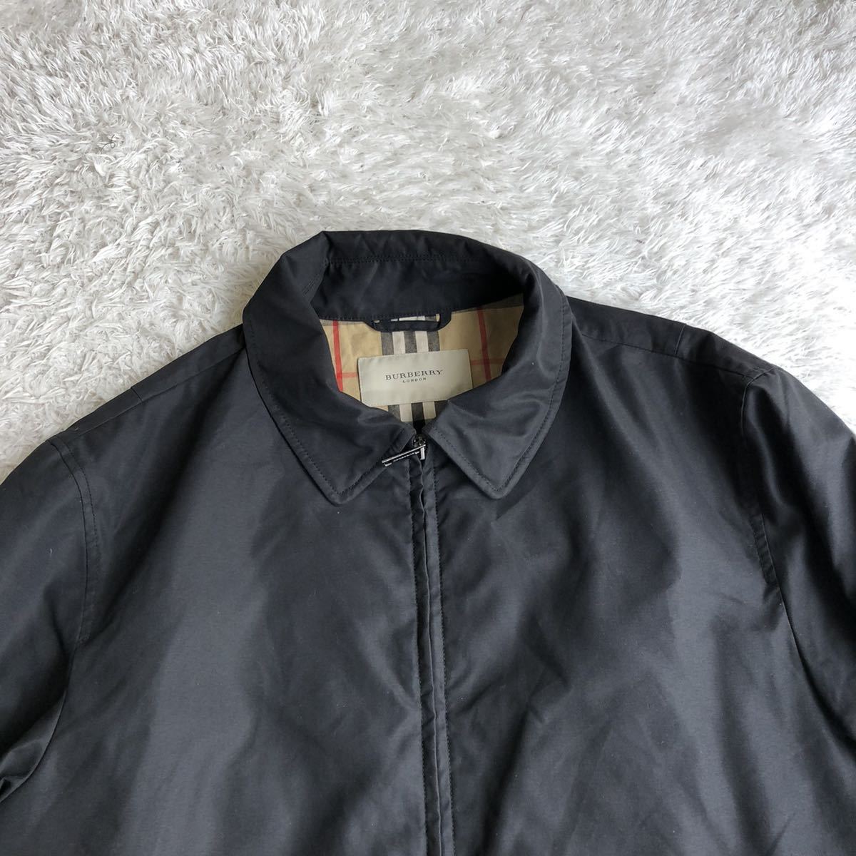 バーバリー ロンドン スウィングトップ ジャケット チェック柄 L～XL