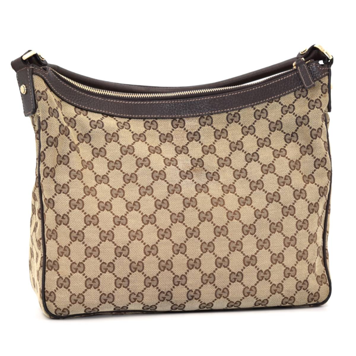 1円 ] GUCCI グッチ アビー ワンハンドル ハンドバッグ 肩掛け GG 