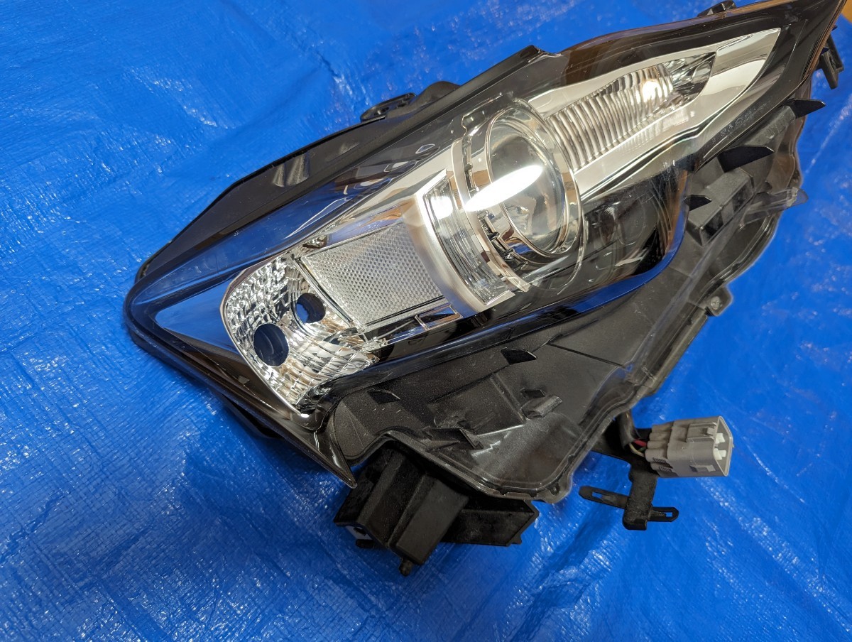 ASE30 AVE30 LEXUS IS 前期 ヘッドライト 右 純正 HID 53-85 レクサス