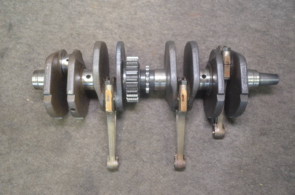 Y23-1395】HONDA CB400用 398クランクシャフト ジャンク品/CB400F