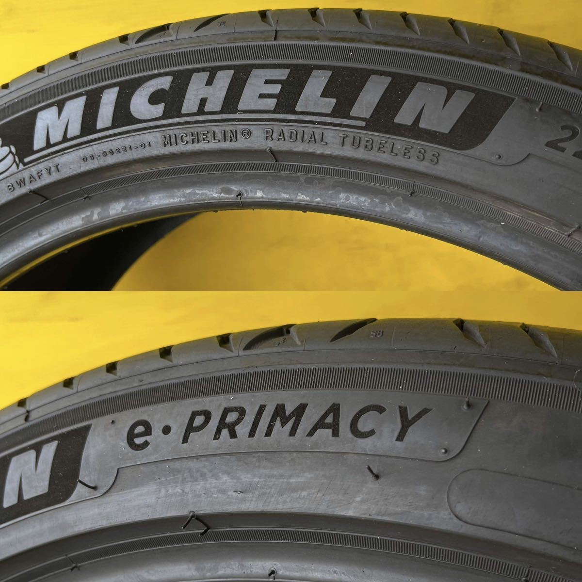 【2357】★【送料無料】★225/45R21 2本夏タイヤMICHELIN E-PRIMACY【2022年】 ミシュラン MICHELIN 225&frasl;45R21 2本セット 在庫あり 0