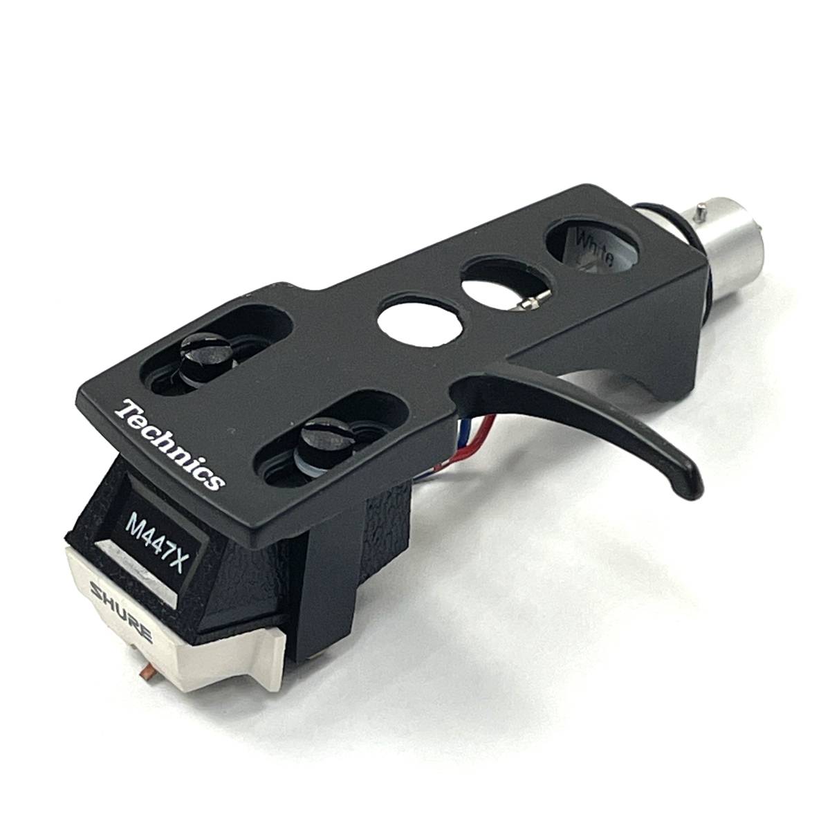 音出し確認済 Technics SHURE MM型カートリッジ M447X Technics ヘッド